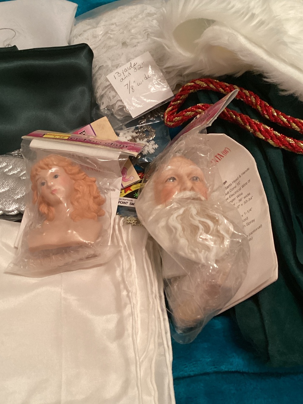 Santa and Angel Kits in green